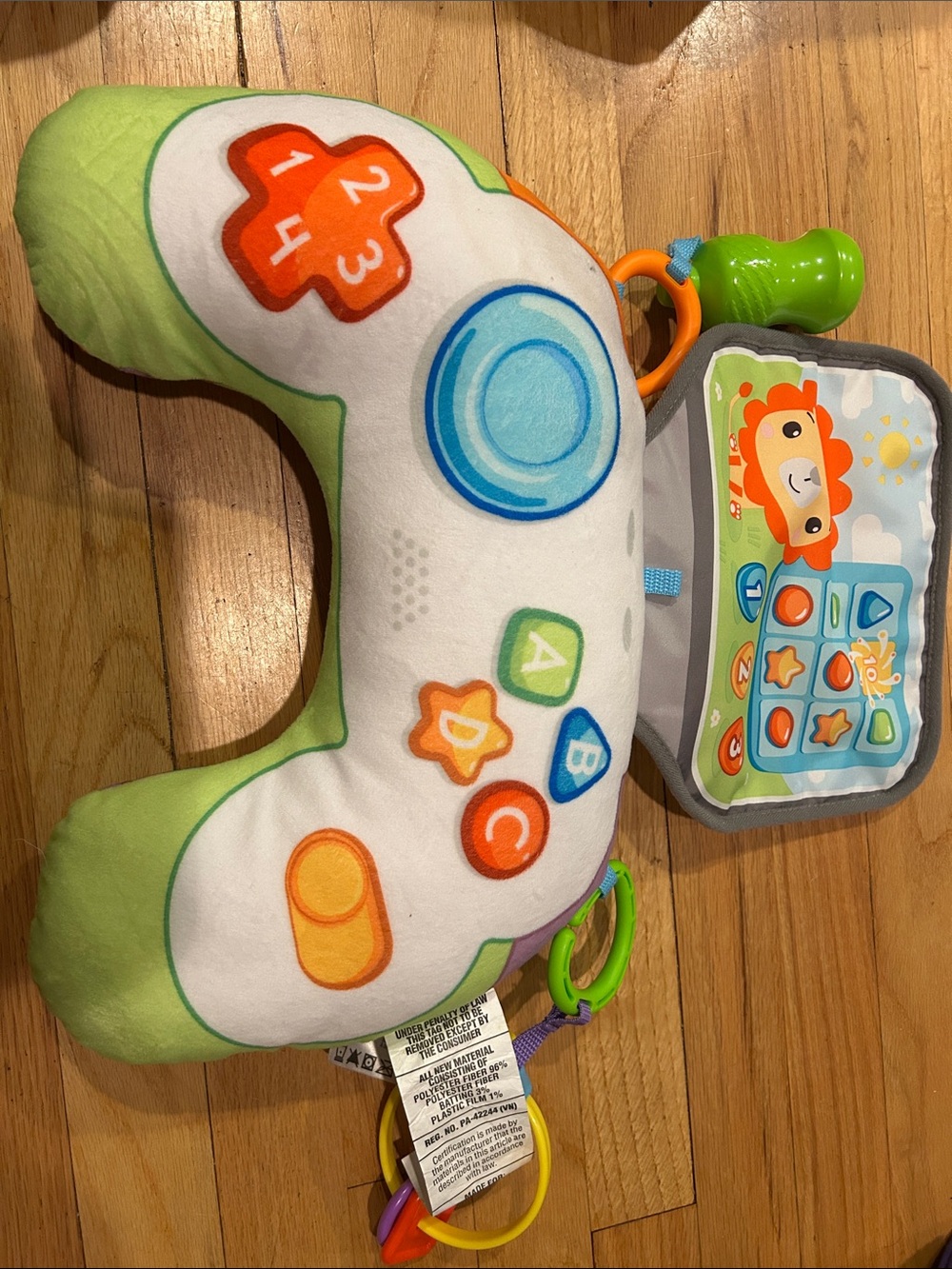 Fisher-Price Littlest Gamer Tummy Time Wedge